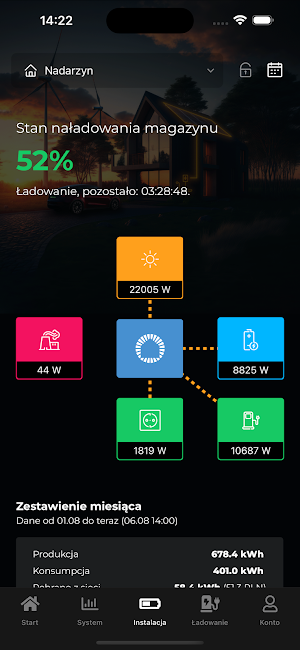 SmartESS - zarządzanie energią Screenshot 2