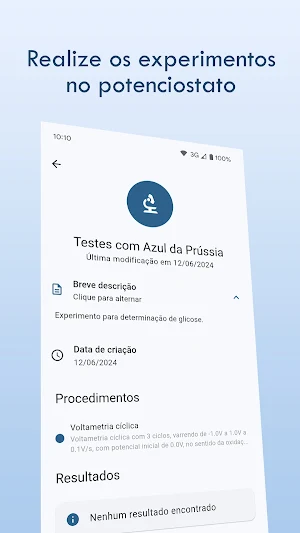Potenciostato LabSensE Screenshot 3