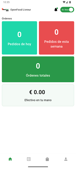 OpenFood Livreur Screenshot 2