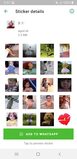 Animated Stickers Screenshot 3