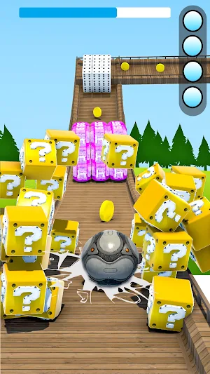 Rolling Sky Ball 3D Games Screenshot 1