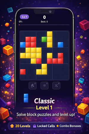 Block Puzzle - Brain Sort Game Screenshot 2