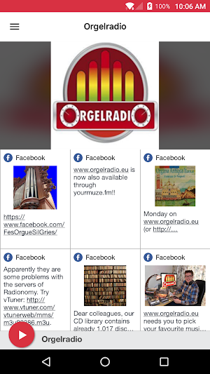 Orgelradio Screenshot 1