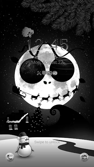 Spooky Christmas - Wallpaper Screenshot 1