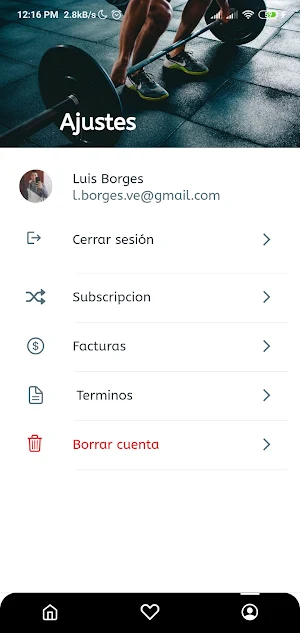 GYMTOOL Screenshot 3