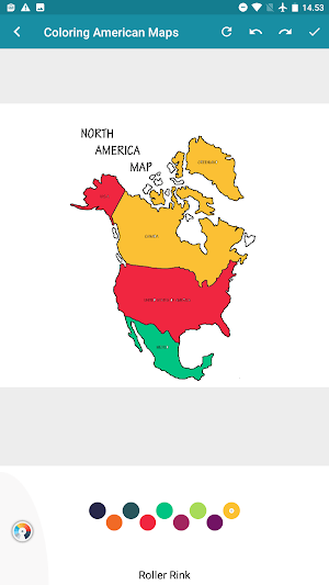 Coloring Map of America Screenshot 3