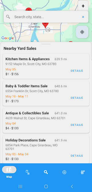 Yard Sales Screenshot 3