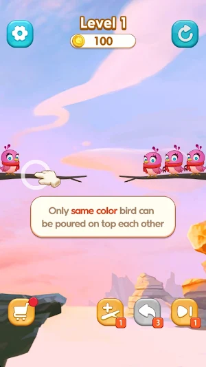 BirdSortMaster Screenshot 2