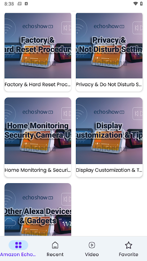 Amazon Echo Show 5 App Hint Screenshot 1
