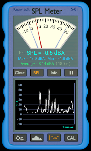 SPL Meter Screenshot 2