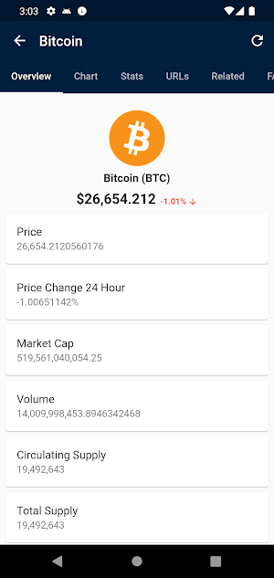 Crypto Insights - Price & Info Screenshot 1