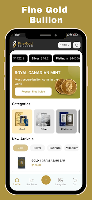 Fine Gold Bullion Screenshot 0