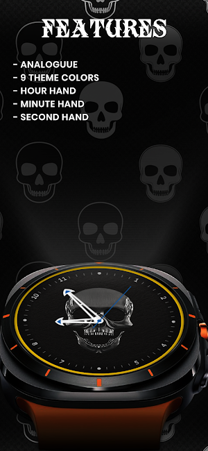 MetalSkull Analogue Watch Face Screenshot 3