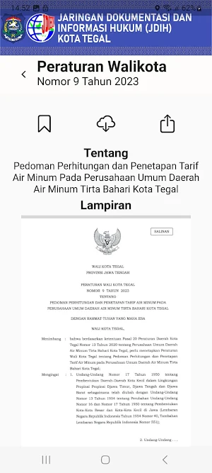 JDIH Kota Tegal Screenshot 3