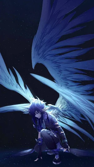 angel girl wallpaper Screenshot 2