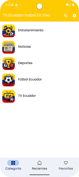 TV Ecuador Futbol En Vivo Screenshot 1