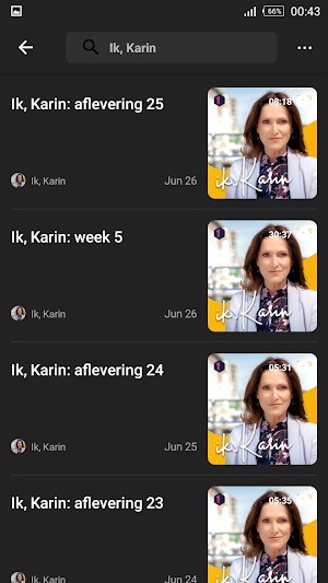 Belgium Podcast Screenshot 3