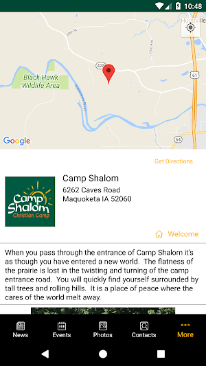 Camp Shalom Screenshot 1