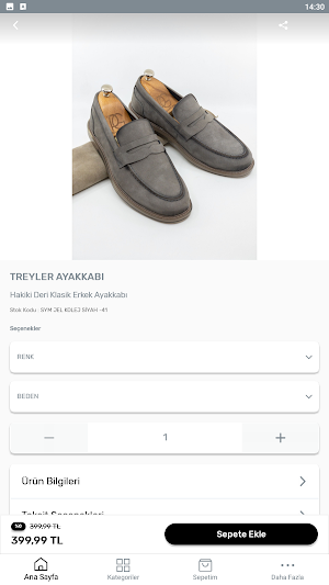Martini Men Shoes Screenshot 0
