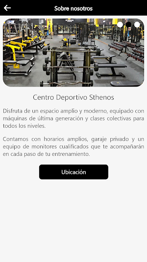 STHENOS Centro Deportivo Screenshot 2