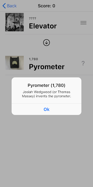 The Timeline Game - Inventions & World History Screenshot 2