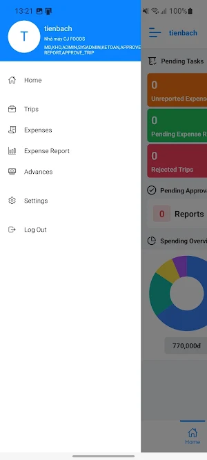 ISD Budget Screenshot 1