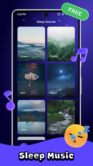 Sleep Sounds - relaxing music Screenshot 0