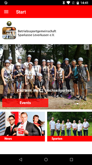 BSG Sparkasse Leverkusen Screenshot 1