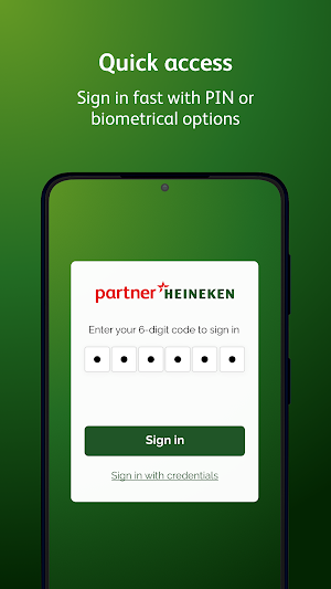 HEINEKEN B2B Online Screenshot 1