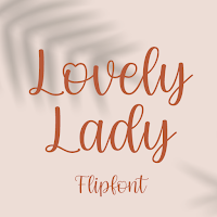 AaLovelyLady™ Latin Flipfont