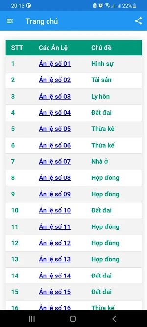 Án Lệ Việt Nam | Tuyển Tập Các Án Lệ Mới Nhất Screenshot 3