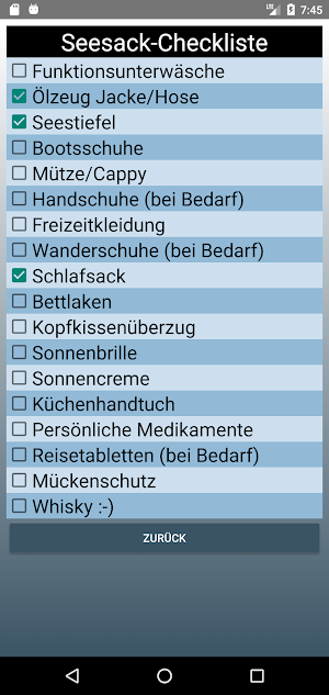 Andreas Kreutzer Segelreisen Screenshot 1