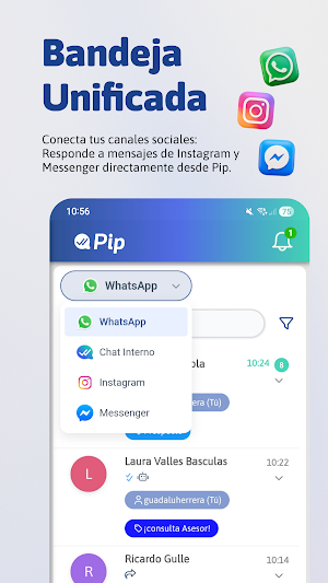 Pip - CRM para chats Screenshot 0