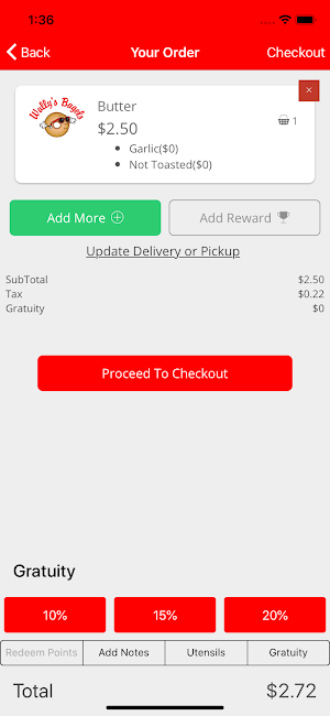 Wally's Bagels Screenshot 2