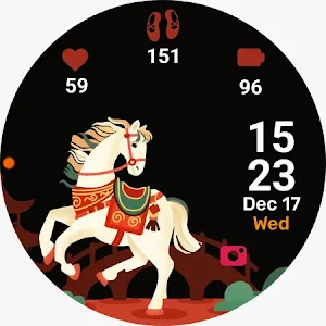 Chinese NewYear Horse Animated Screenshot 3