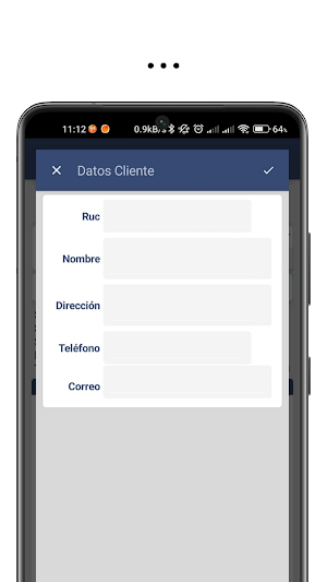 Facturas app Screenshot 3