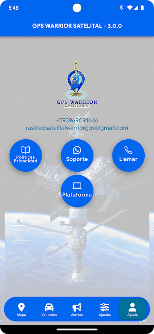 GPS WARRIOR SATELITAL Screenshot 3