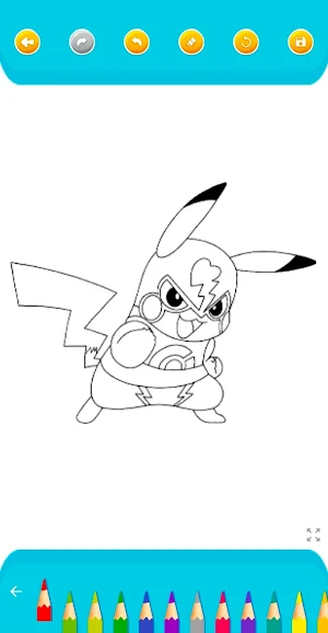 Coloring Pokepix Pokezz Screenshot 2