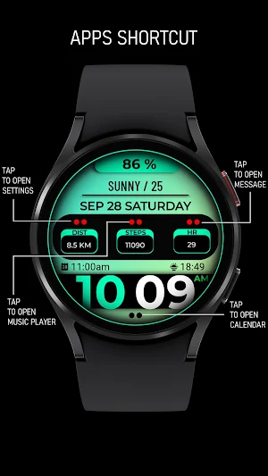Watch Face A20 Screenshot 1