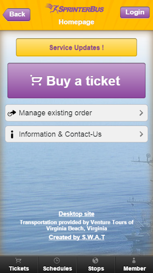 SprinterBus Screenshot 0