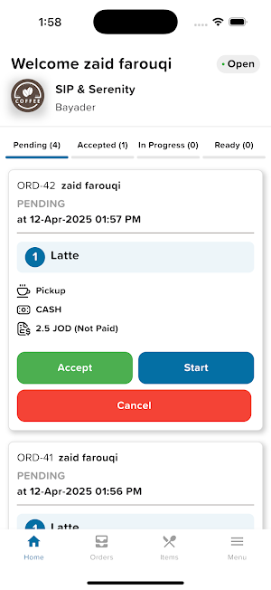 KOFE Barista Screenshot 1