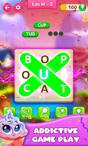 Word Find – Candy Word Guess Screenshot 2