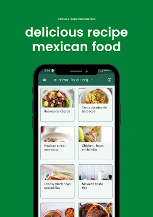 delicious recipe mexican food Screenshot 0