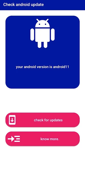 check phone updates Screenshot 3