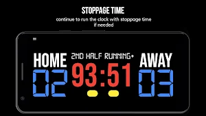 BT Soccer/Football Scoreboard Screenshot 2