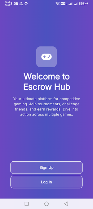 Escrow Gaming Screenshot 0