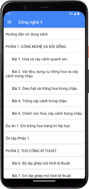 Công nghệ Lớp4 Screenshot 3