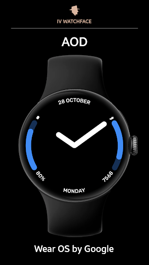 Round Basic Watch Face Screenshot 3