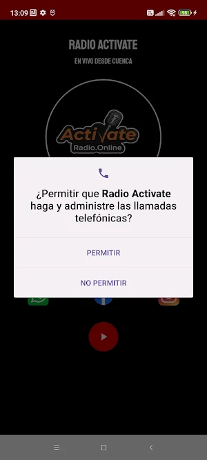 Radio Activate Screenshot 1