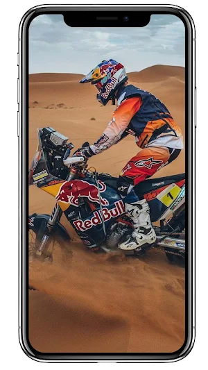 Cool Rally Motocross Wallpaper Screenshot 3